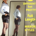 Yellow print mirror image