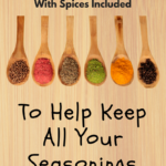 Spice Rack with Spices Included